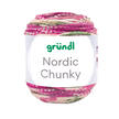 Nordic Chunky von Gründl, 2 Grün/Aubergine/Koralle/Natur