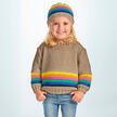 Anleitung 520/3, Kinder-Pullover und Mütze aus Merino-Cotton von Junghans-Wolle