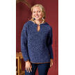Anleitung 307/5, Kapuzenpullover, gehäkelt aus Merino Stretch von Woolly Hugs
