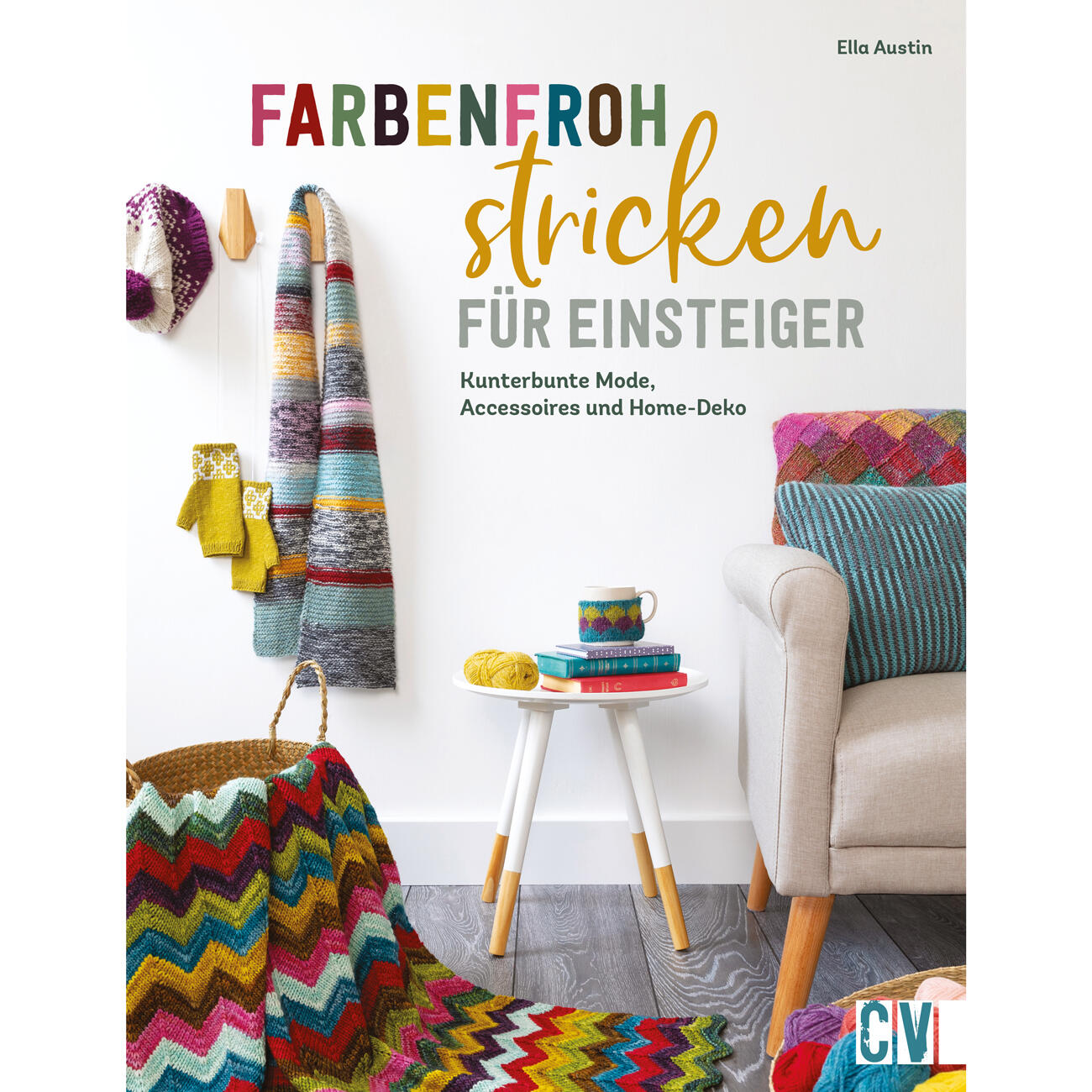 Buch Farbenfroh stricken für Einsteiger