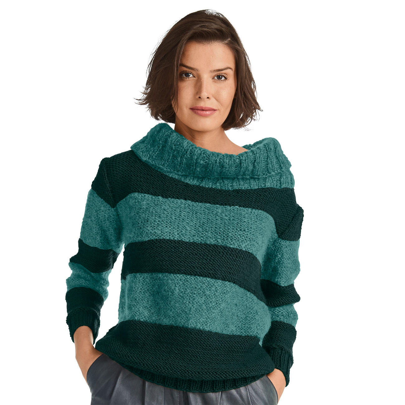 Anleitung 427 1 Pullover aus Merino Classic und Feelana von