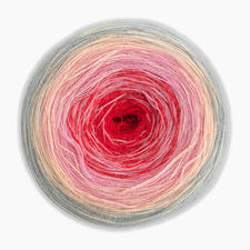 Bobbel Merino Mix von Woolly Hugs, 705 Rot/Rosa