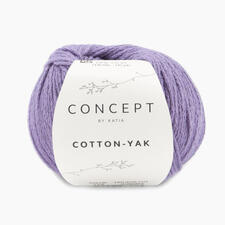 Cotton-Yak von Katia, 128 Lila