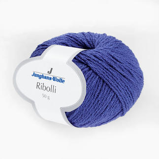 Ribolli Wolle von Junghans-Wolle, in lila, 50 g.
