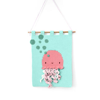 Wandbehang - Jellyfish 