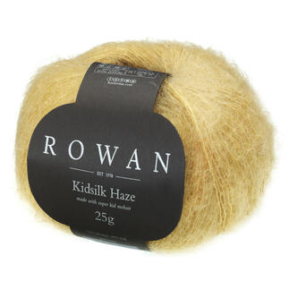 Kidsilk Haze von Rowan, Farbton Ochre in einem Wollknäuel