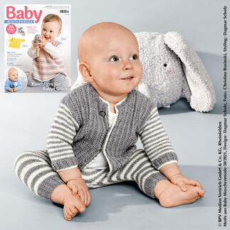 Anleitung 498/1, Baby-Garnitur aus Nuovo Merino 180 von Junghans-Wolle 