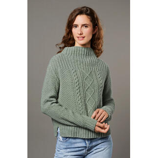 Anleitung 377/4, Pullover aus Como von Lamana 