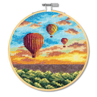 Stickbild - Heissluftballons 