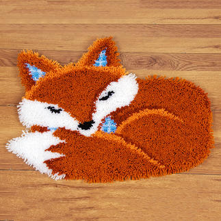 Formteppich - Schlafender Fuchs 