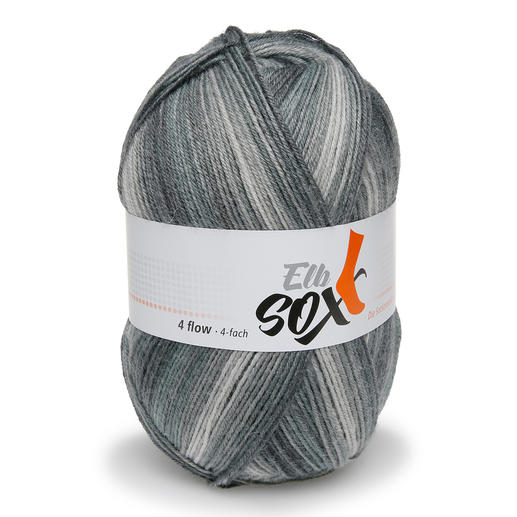 Sockenwolle ElbSox Color 4-fädig von ggh 