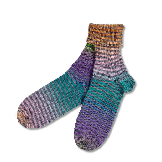 Sockenwolle Weekend-Stripes von Junghans-Wolle 