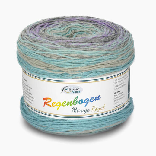 Regenbogen Mirage Royal von Rellana® Garne 