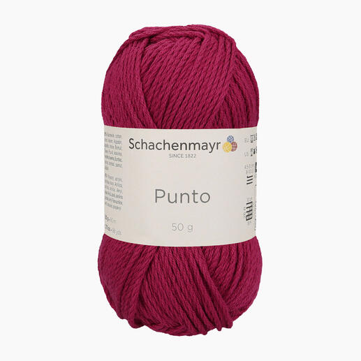 Punto Garn von Schachenmayr in Fuchsia, 50 g Knäuel.