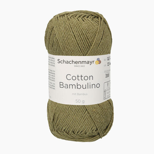 Cotton Bambulino von Schachenmayr in der Farbe Schilf