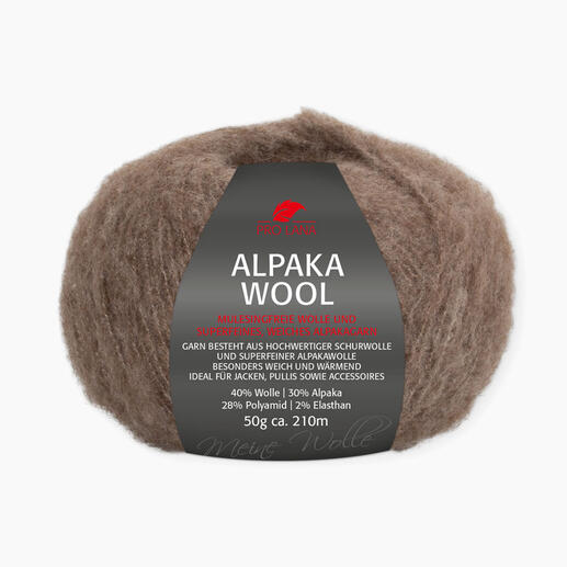 Alpaka Wool von Pro Lana 10 versch. Farben