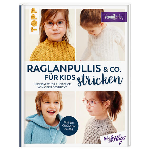 Buch - Woolly Hugs – Raglanpullis & Co. für Kids stricken  