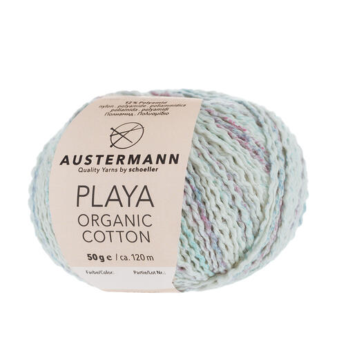 Playa Organic Cotton von Austermann in Wolke, 50g Knäuel
