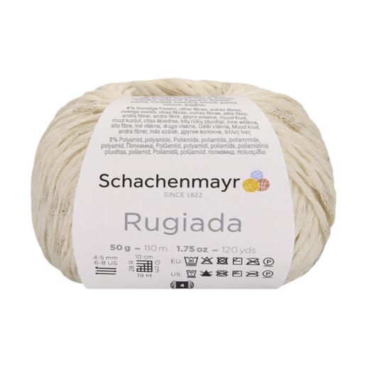 Wolle 'Rugiada' von Schachenmayr in der Farbe Natur, 50g.