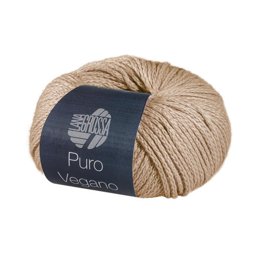 Puro Vegano Garn von Lana Grossa, Farbe: Beige
