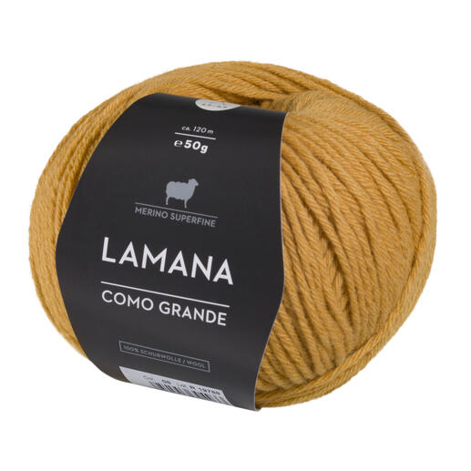 Como Grande von Lamana in Curryfarbe, perfekt für warme, rustikale Designs.