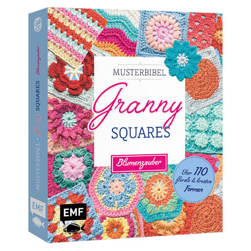 Buch - Musterbibel Granny Squares Blumenzauber 