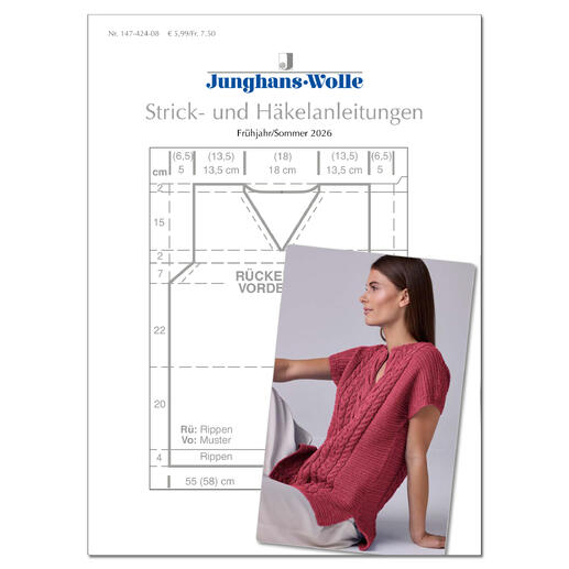 Anleitungsheft WoolDesign Fr&uuml;hjahr/Sommer 2026