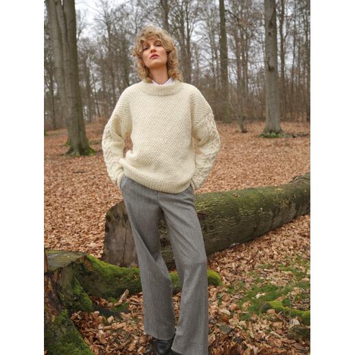 Anleitung 462/3, Pullover aus Essentials Organic Wool aran von Rico Design 