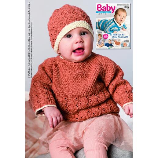 Anleitung 271/4, Babypulli mit Mütze aus Nuovo Merino 180 von Junghans-Wolle 