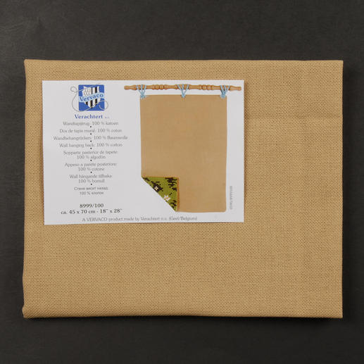 Rückwand aus Baumwolle für Wandbehänge, eignet sich zum Auffädeln