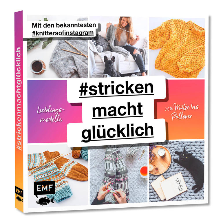 Buch - #strickenmachtglücklich 