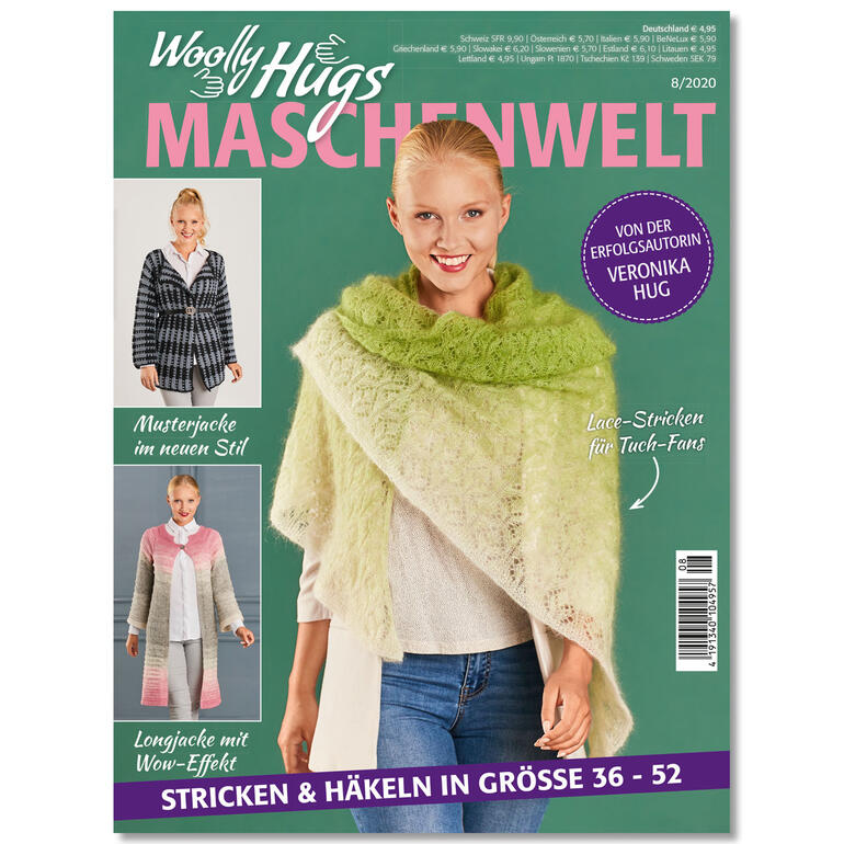 Heft - Woolly Hugs Maschenwelt 08/20 