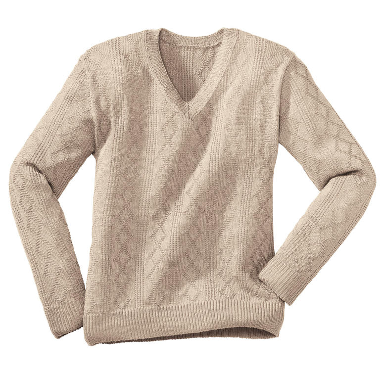 Anleitung 218/0, Herrenpullover aus Seidana® von Junghans-Wolle 