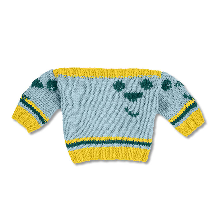 Anleitung 138/8, Baby-Pulli aus Cotonara von Junghans-Wolle 