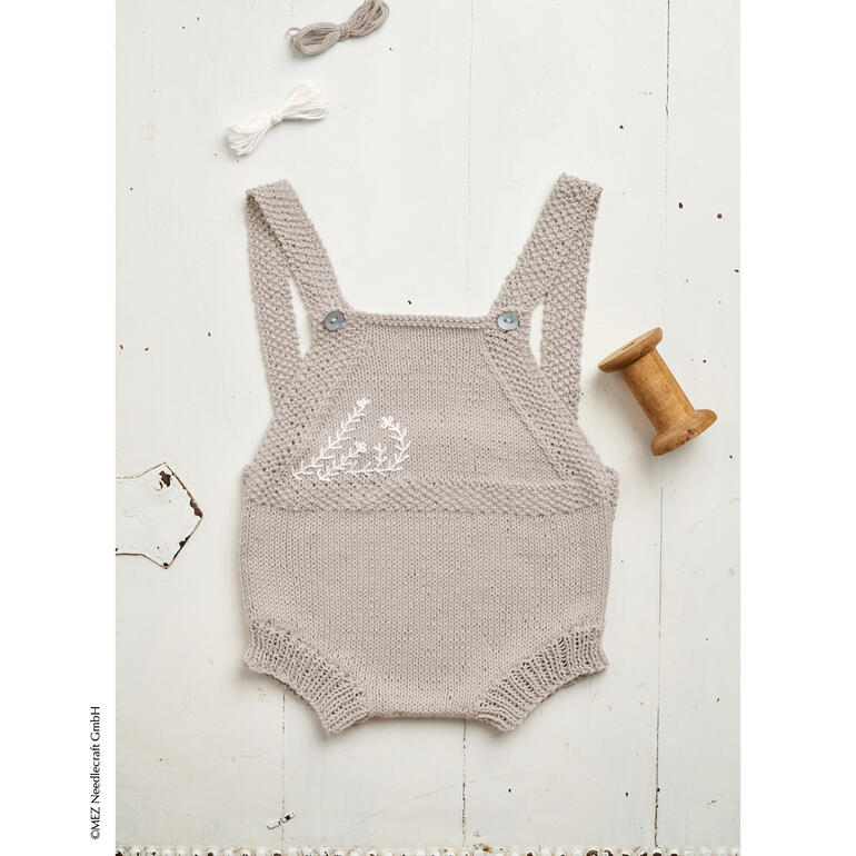 Anleitung 245/1, Baby-Strampler aus Baby Pure Cotton von Anchor 