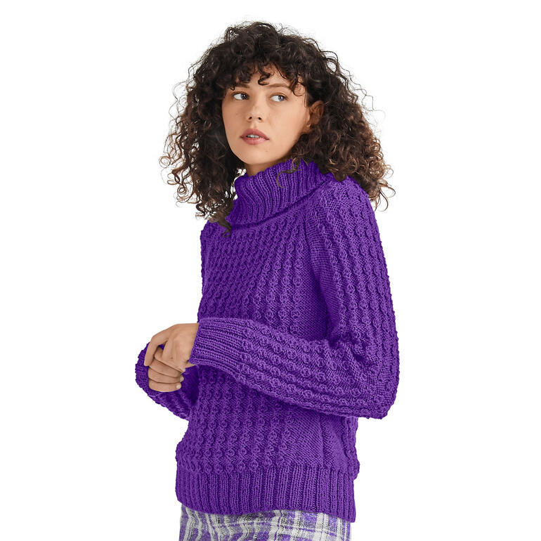 Anleitung 401/1, Pullover aus Peru von Junghans-Wolle 