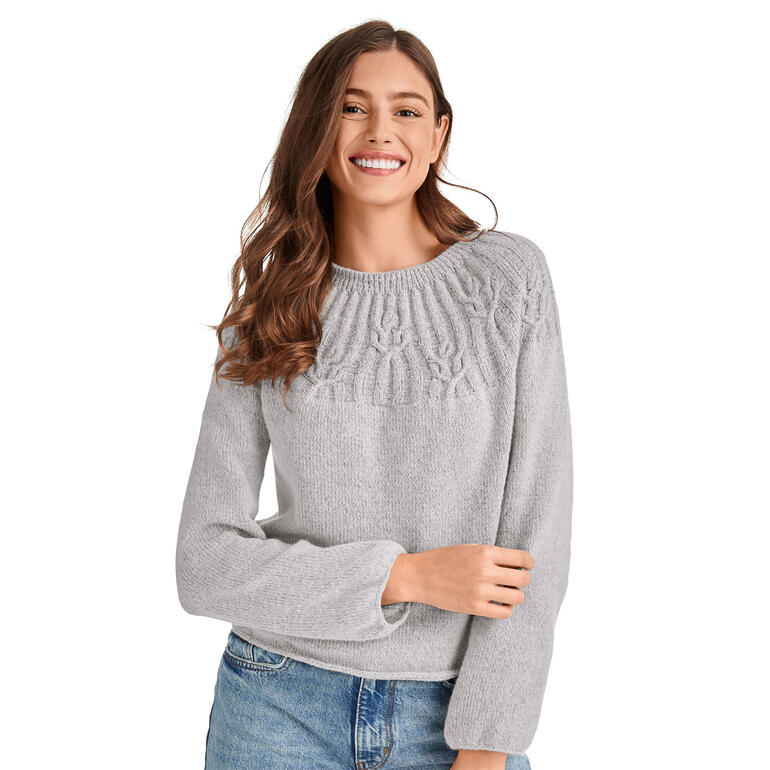 Anleitung 067/2, Pullover aus Charme® von Junghans-Wolle 