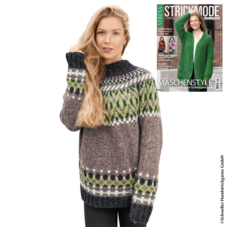 Anleitung 269/2, Pullover aus Cosy Tweed von Schoeller+Stahl 