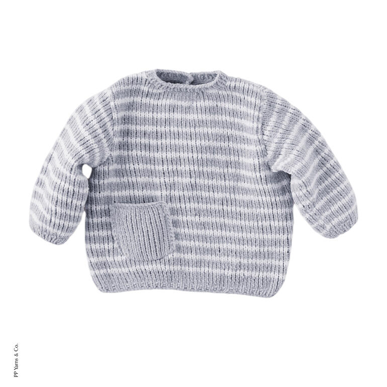 Anleitung 500/2, Babypullover aus Phil Chéri von phildar 