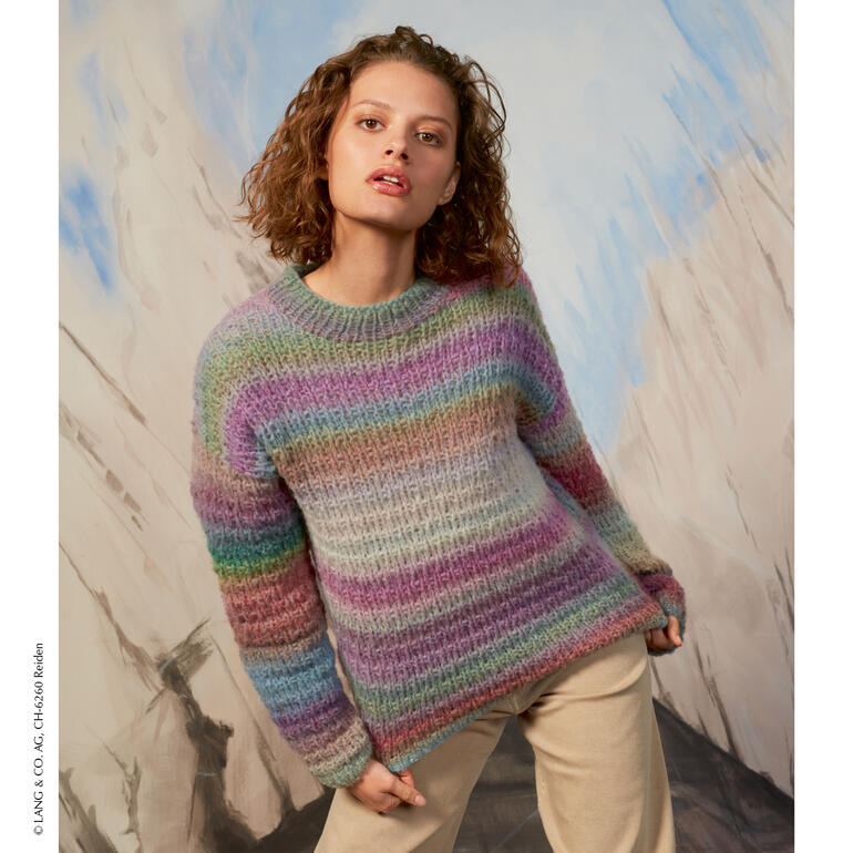 Anleitung 267/3, Pullover aus Orion von LANG Yarns 