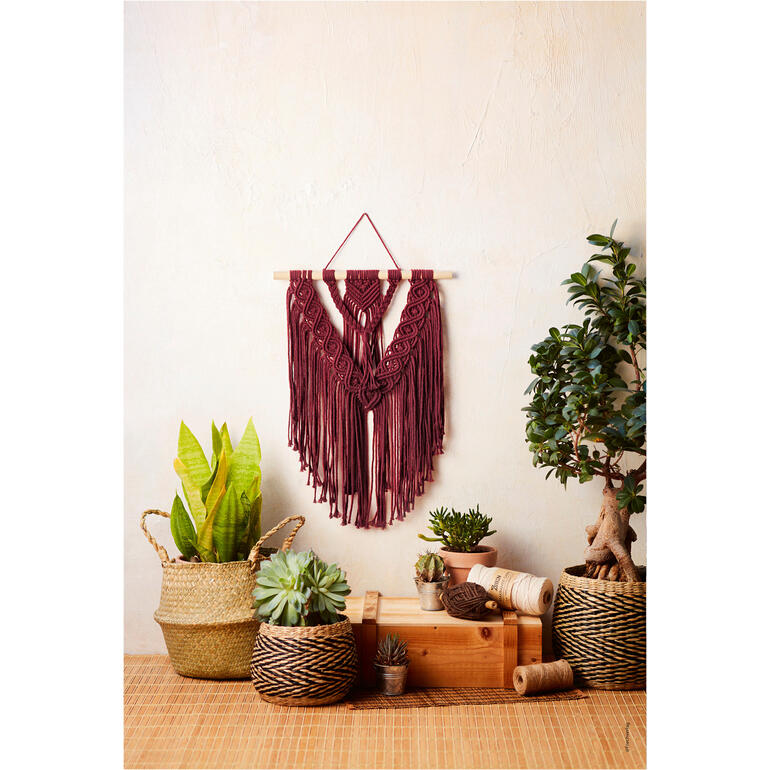 Makramee-Set - Wandbehang im Boho-Stil 