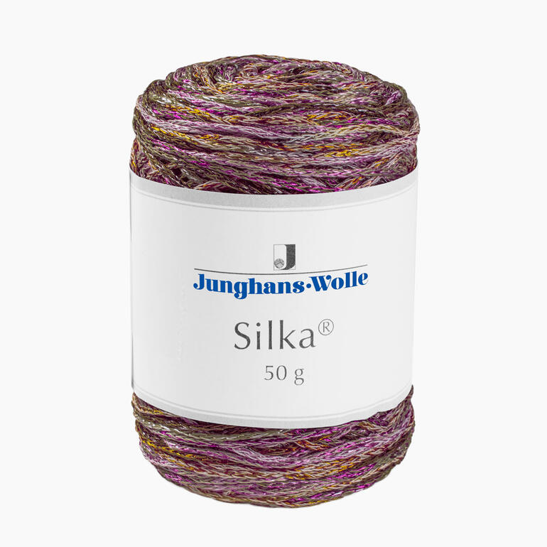 Silka® von Junghans-Wolle in Violett/Pink