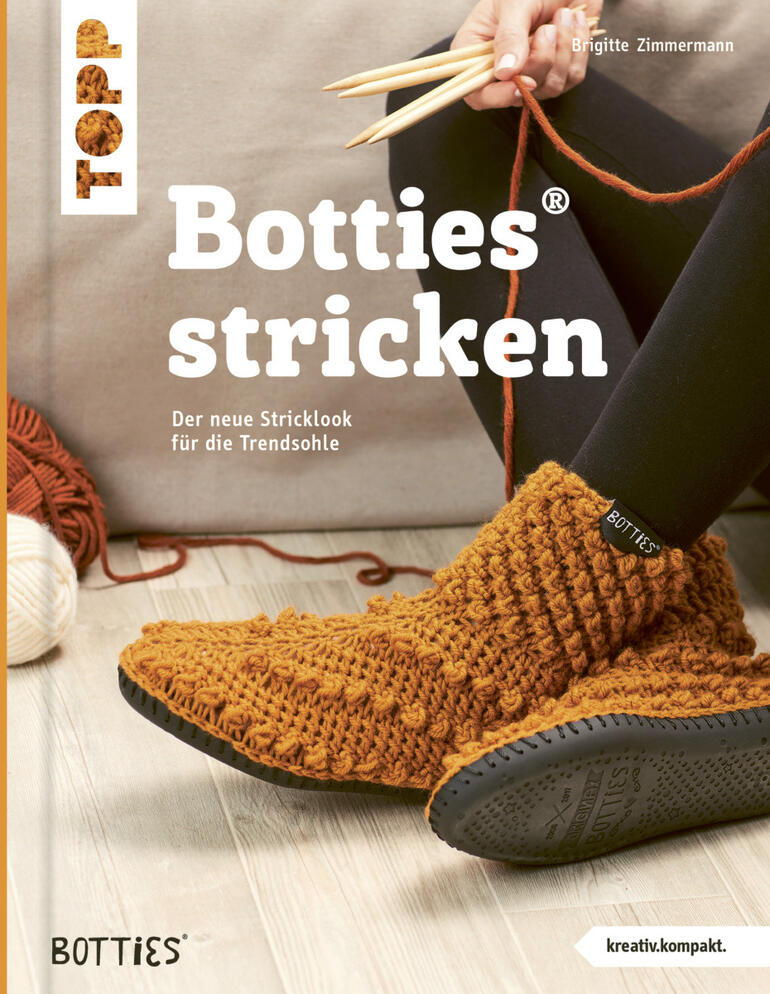 Buch - Botties® stricken mit Anleitungen für trendige Hausschuhe.