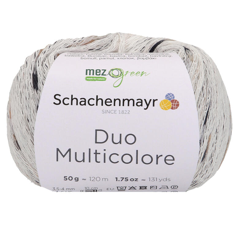 Duo Multicolore von Schachenmayr in der Farbe Natural, 50g Wolle.