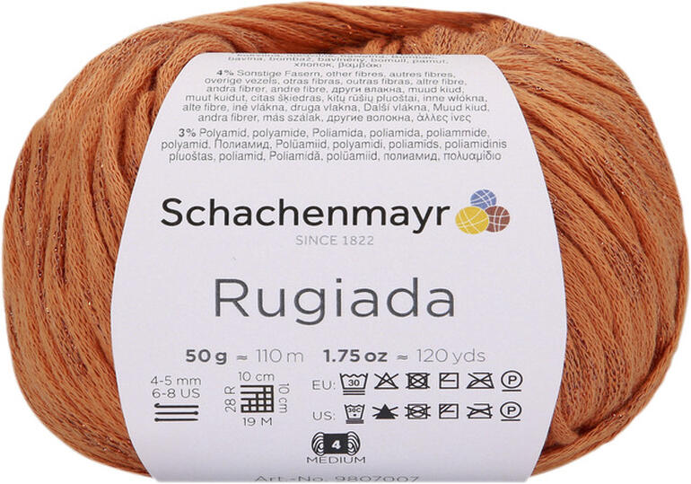 Wolle 'Rugiada' von Schachenmayr in Farbvariation, 50g.