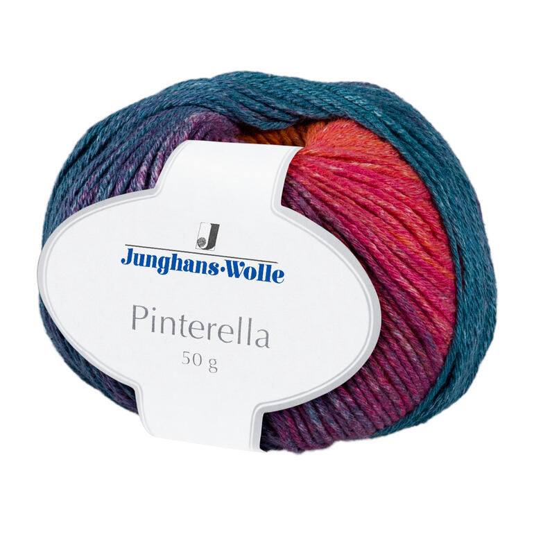 Wolle Pinterella von Junghans-Wolle in bunten Farben, 50g