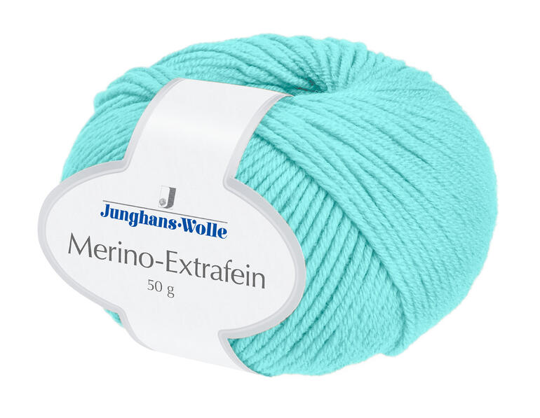 Merino Extrafein Garn in Dunkelmint, 50g