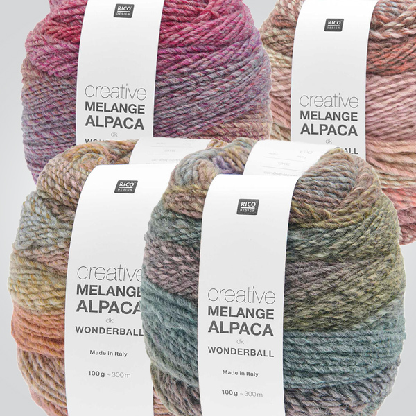 Creative Melange Alpaca Wonderball dk von Rico Design